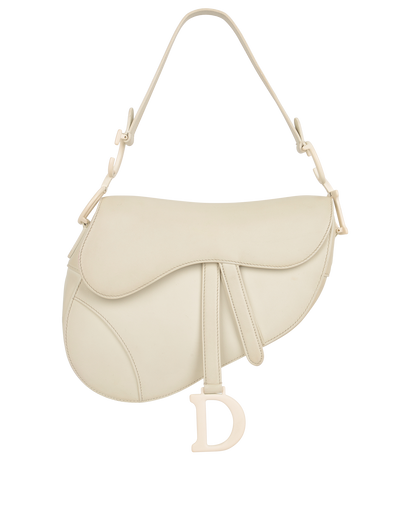 Saddle, &pound;2,600, Handbags, White, Leather, Front view